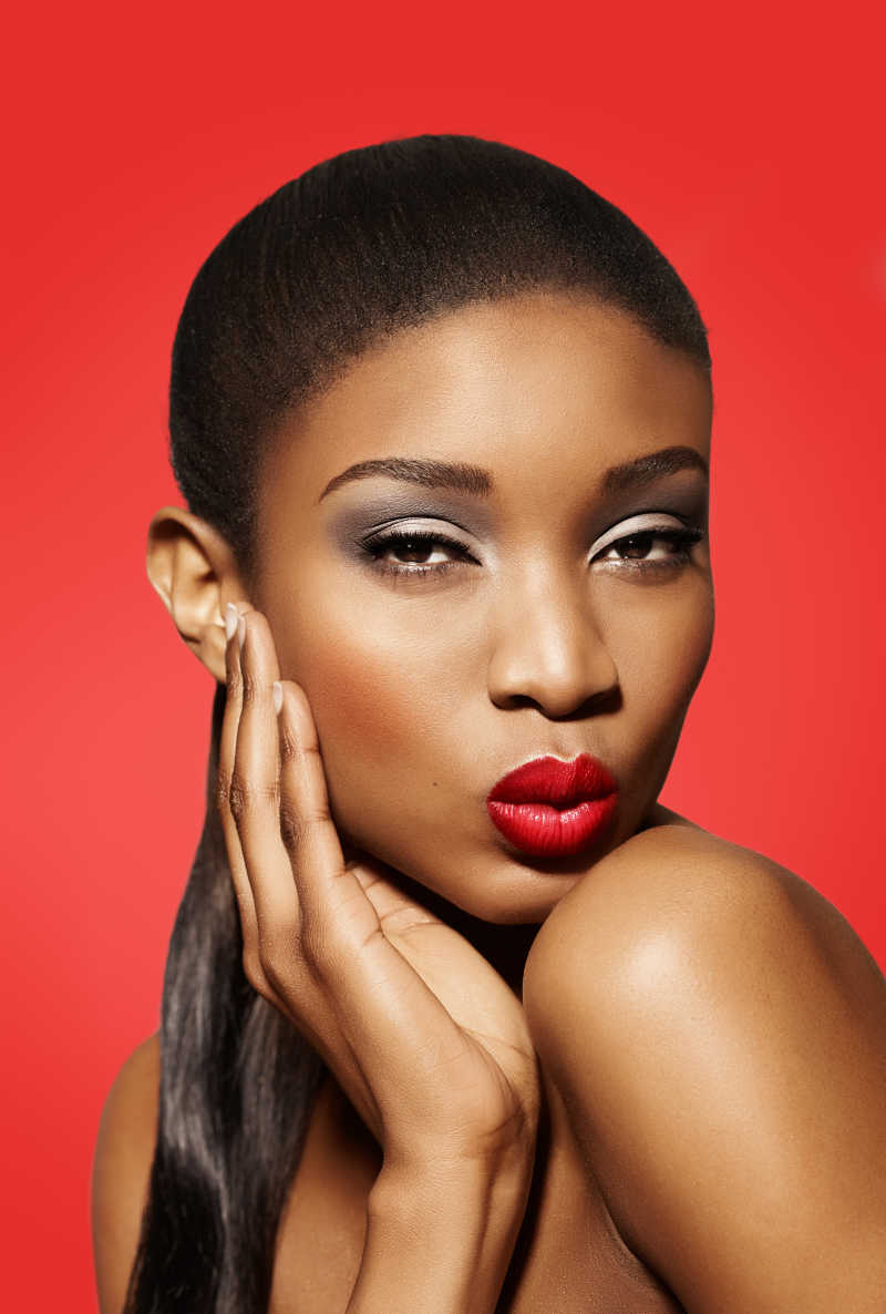 性感的非洲美女模特