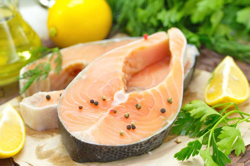 三文鱼料理需要的美味食材