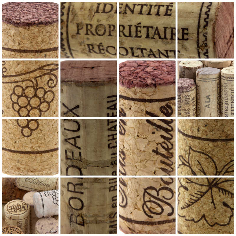 各种软木塞图案