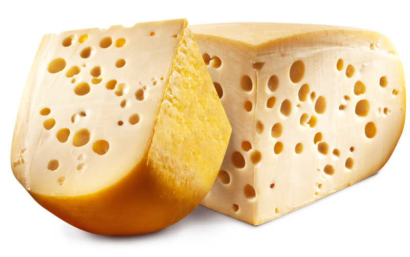 两块美味的奶酪