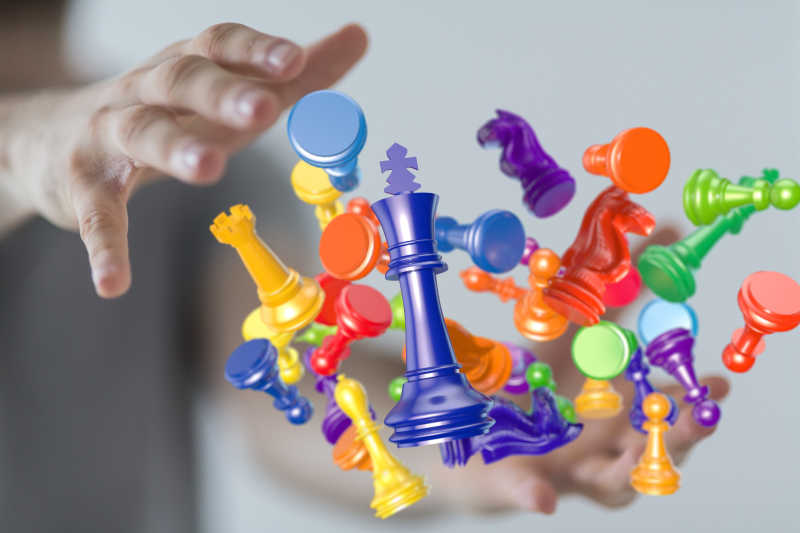 彩色的国际象棋