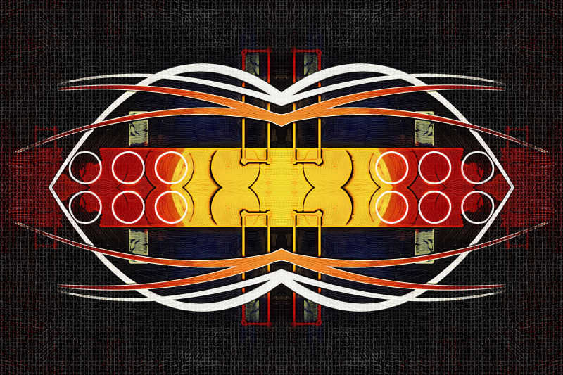 抽象色彩设计的艺术插图背景