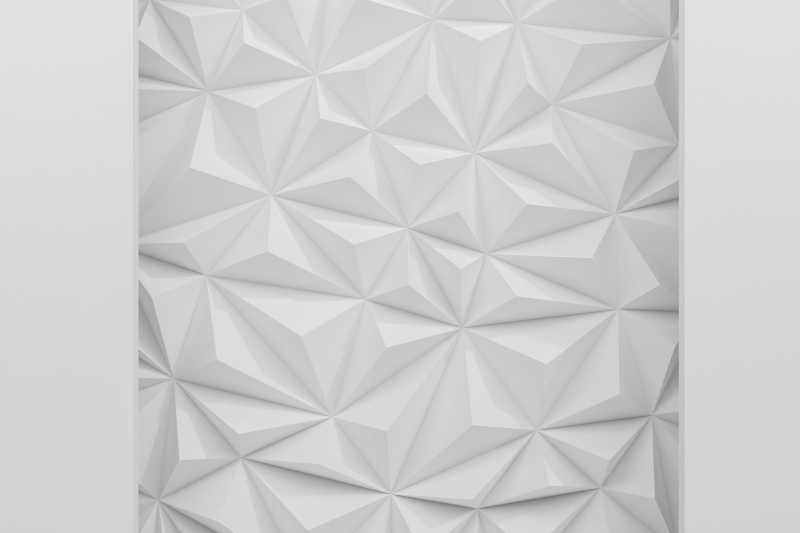 灰白色的多边形立体抽象纹理背景