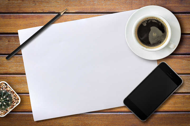 办公用品复古背景