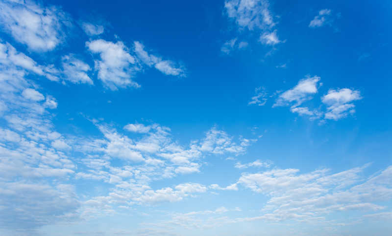 蓝色的天空和云背景