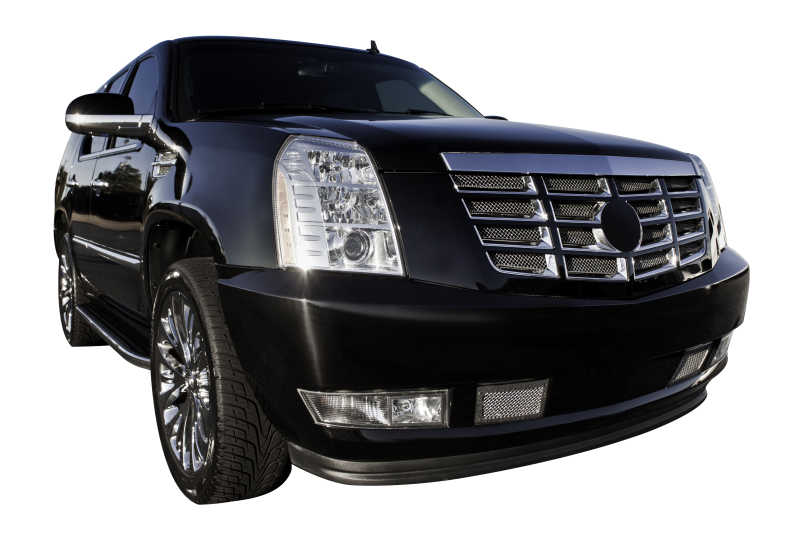 豪华的黑色suv汽车