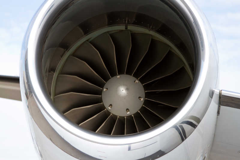 飞机上的喷射式水轮机