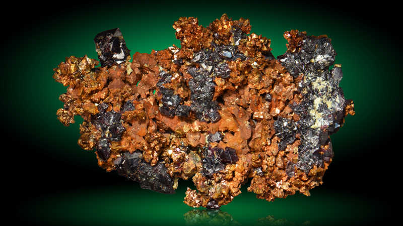 碳酸铜晶体图片