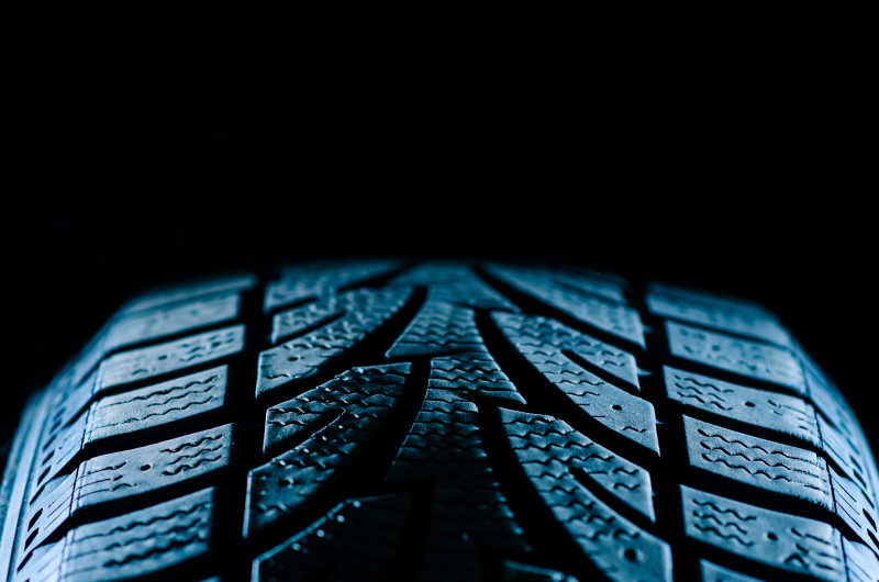 轮胎表面的细小裂纹