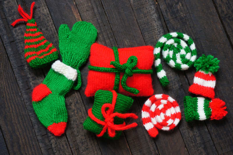 可爱的圣诞节装饰