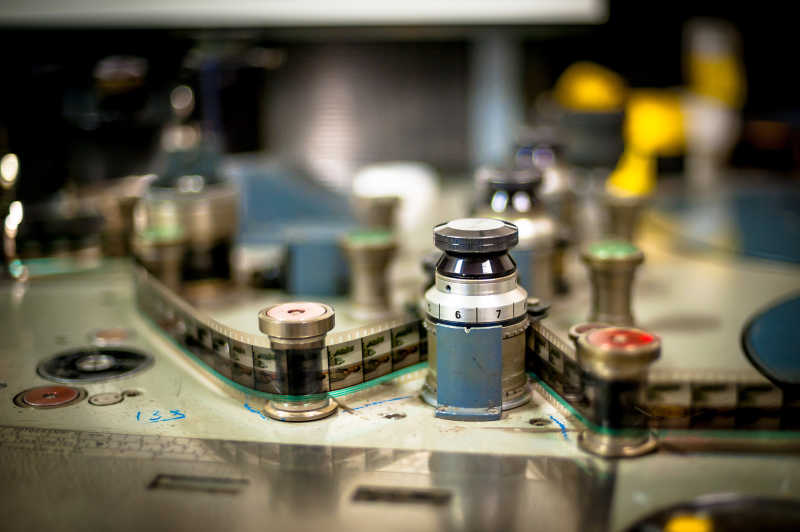 电影院的老式设备