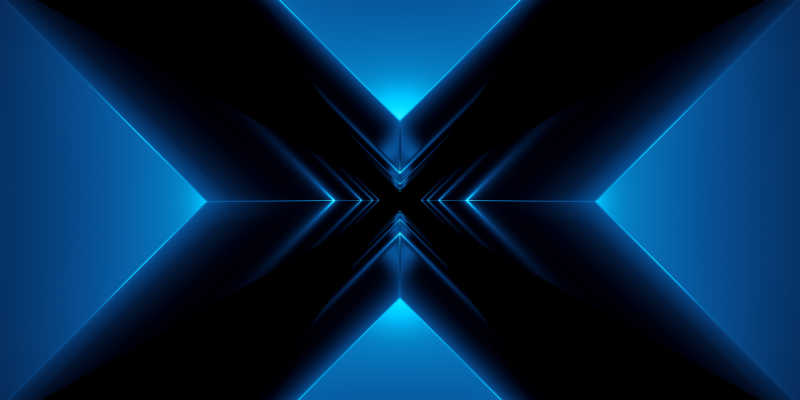 蓝色立体灯光背景