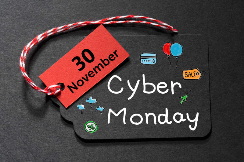 黑标签上的网络星期一11月30日