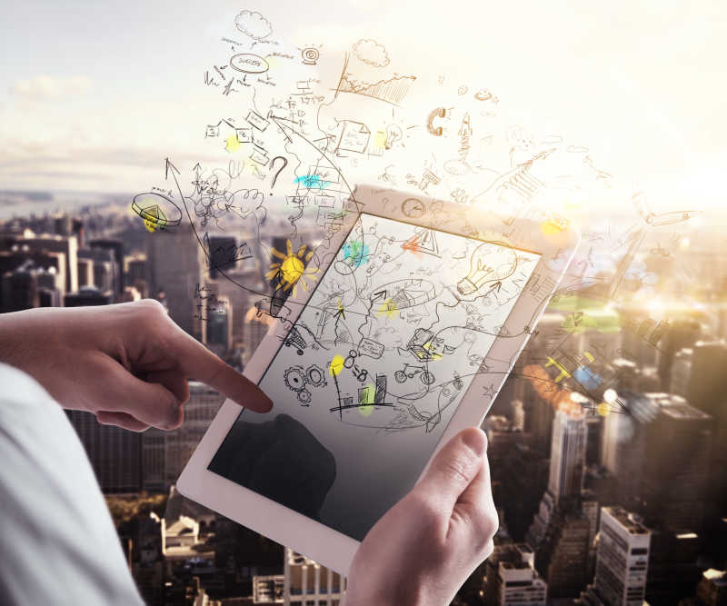 平板电脑中的虚拟世界