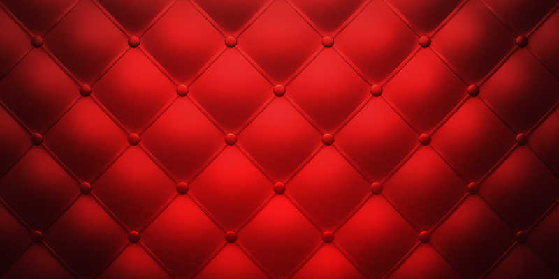 红色几何纹理图案皮革背景