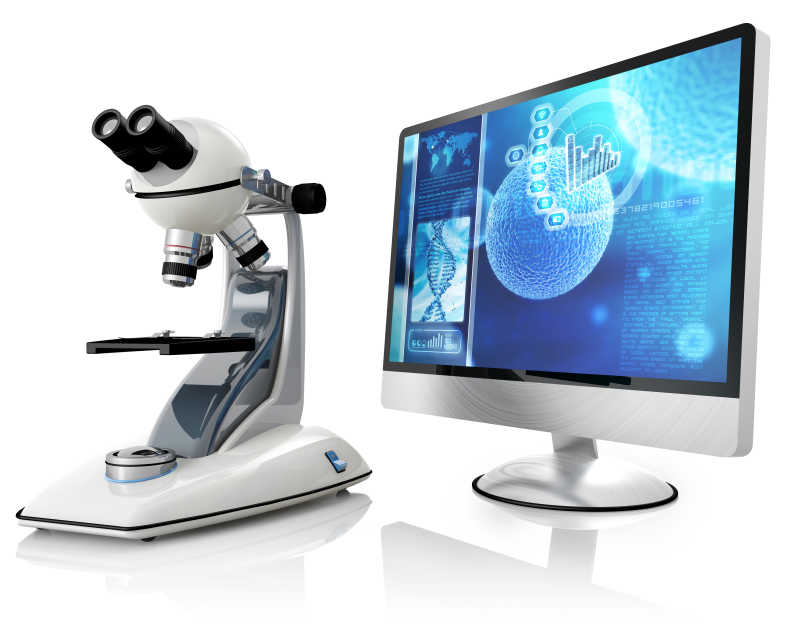 显微镜和生物研究