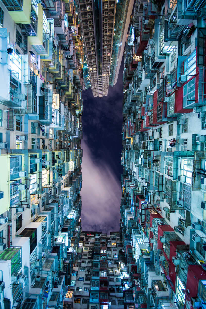 高层住宅建筑群