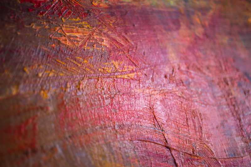 油画颜料纹理抽象艺术品