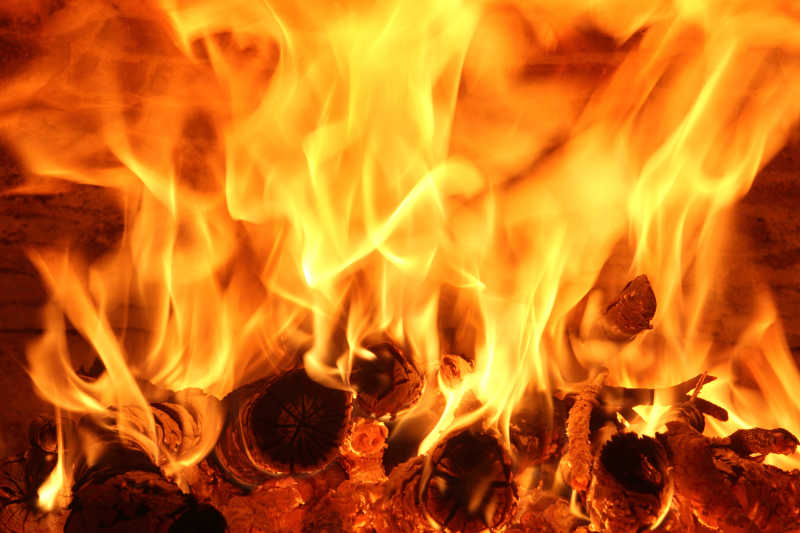 壁炉火