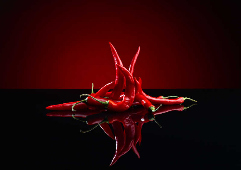 新鲜红色辣椒