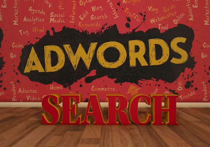 网络搜索引擎概念插画