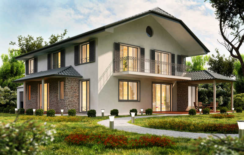 一座高贵的私人别墅