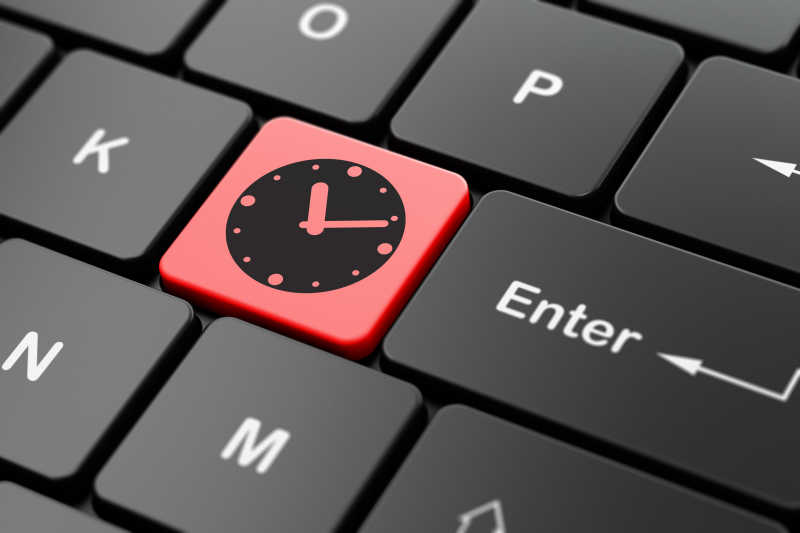 键盘上的红色时钟按键