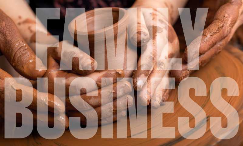 家族企业手工制作陶瓷