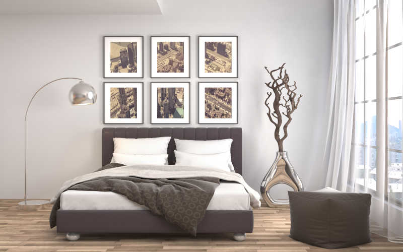 现代朴素的卧室设计