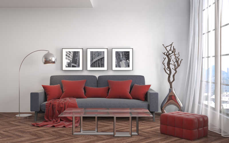 现代简约风格客厅装饰