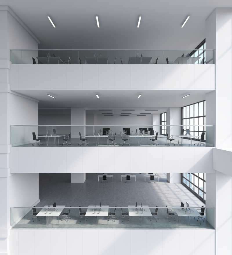 多层办公室内部
