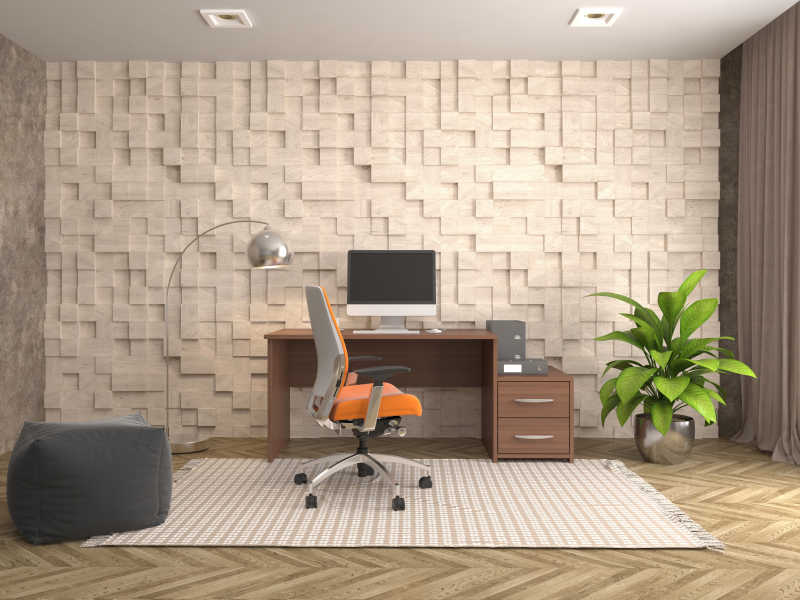 现代化办公室的室内设计