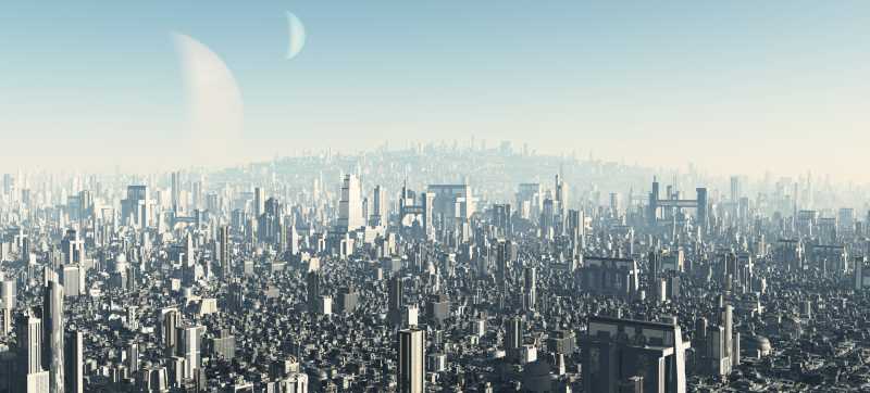 未来城市建筑景观