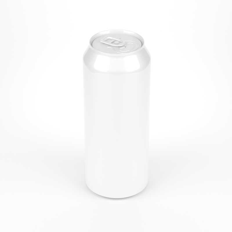 银白色的铝制汽水罐