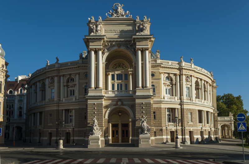 乌克兰敖德萨歌剧院图片