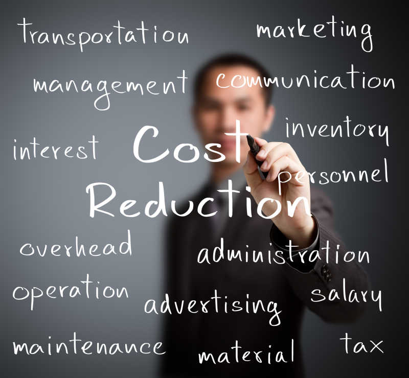 商业降低成本概念