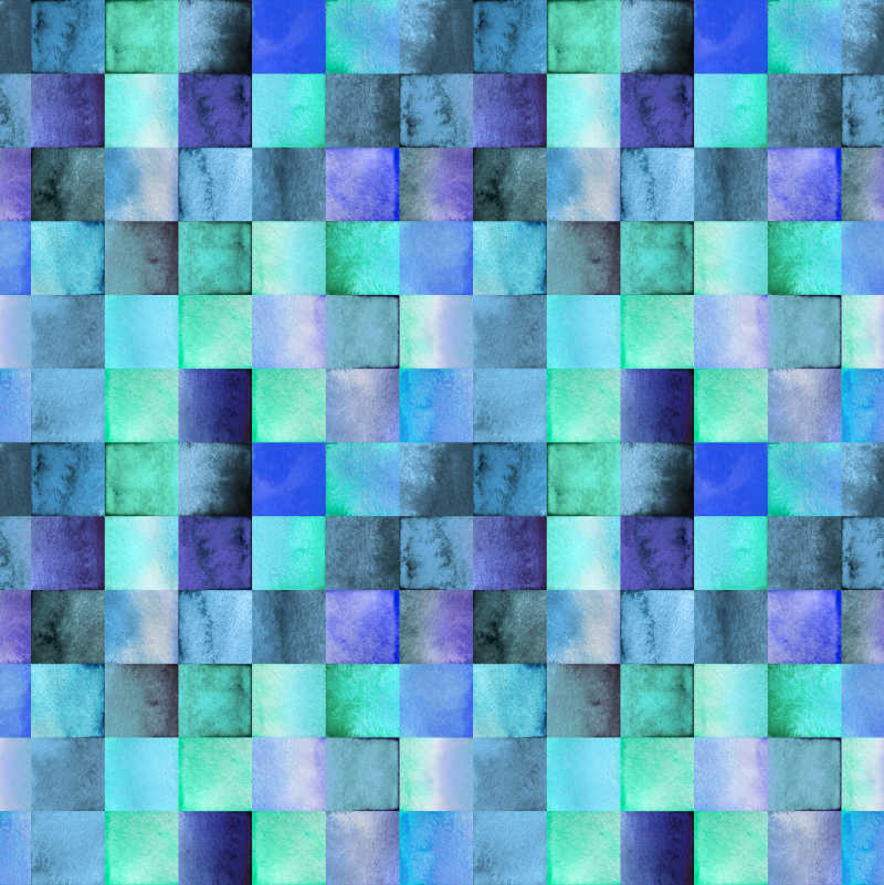 蓝绿色的格子背景