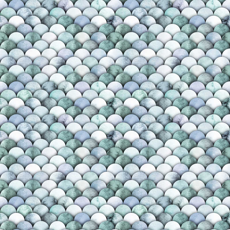 银绿色鳞片背景