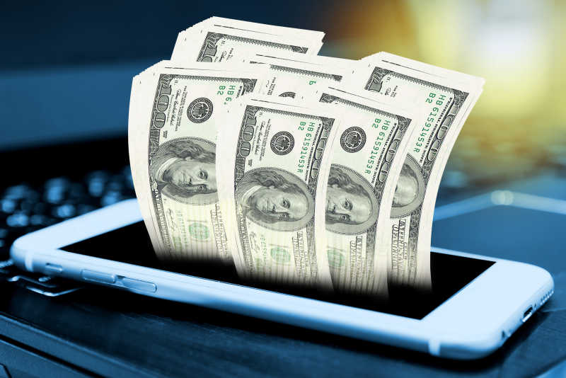 手机端移动支付概念