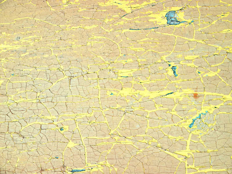 黄色裂纹绘画背景