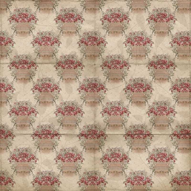 精致花纹的无缝背景图