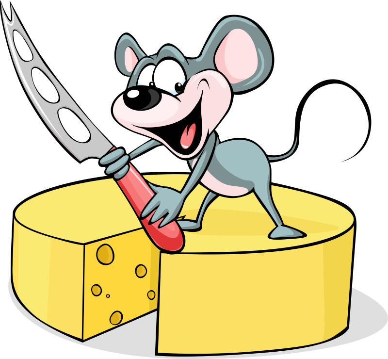 老鼠偷吃东西图片卡通图片