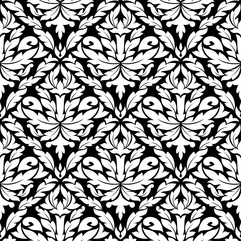 复杂的纺织品花纹矢量背景