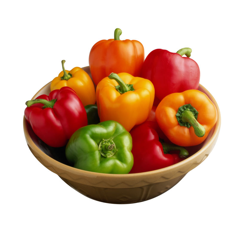 各种颜色的青椒