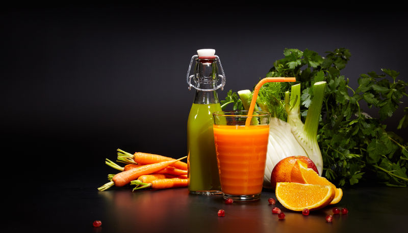 健康果蔬和果蔬汁