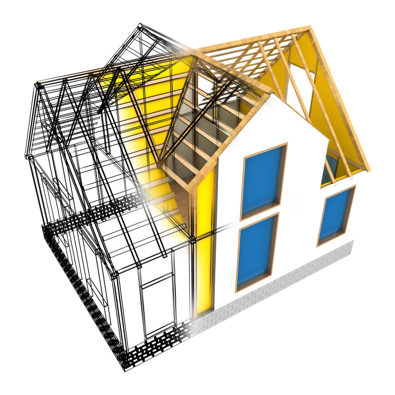 房屋框架设计模型