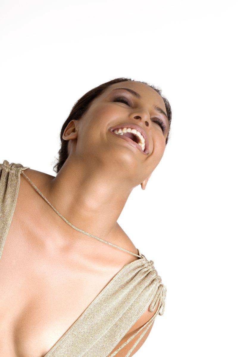 性感穿着的美女