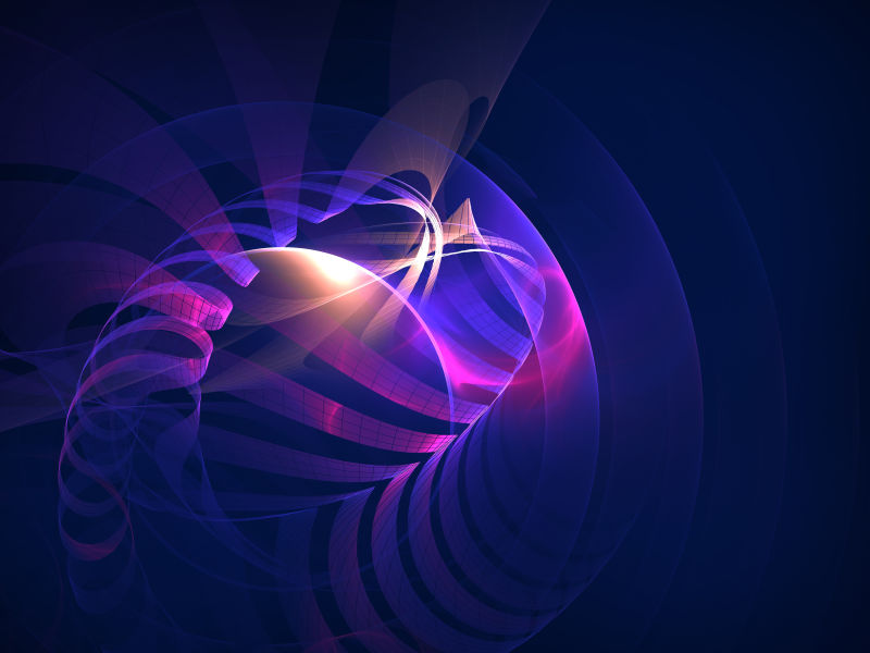 炫丽的紫色空间背景图案