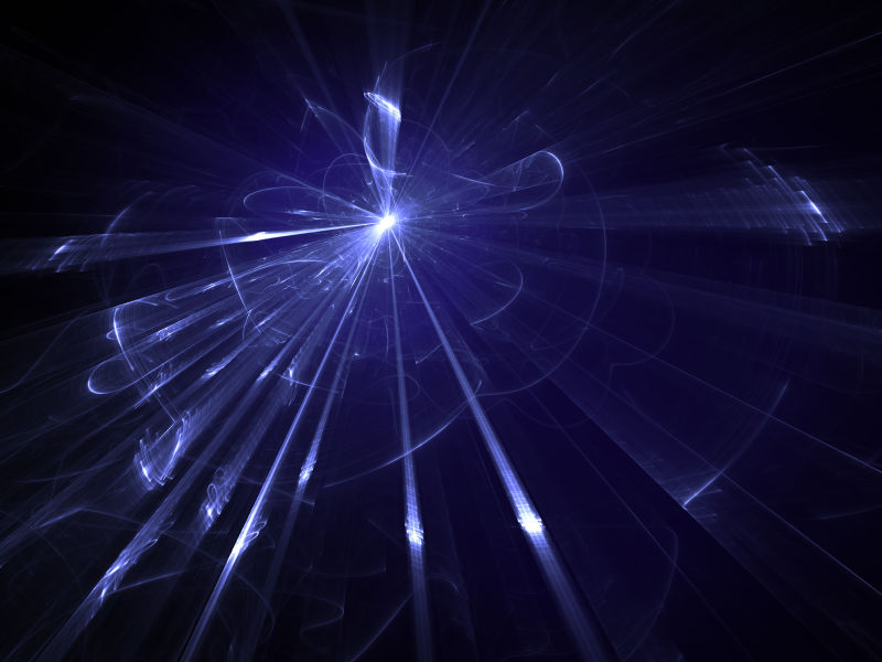 蓝色抽象技术背景图案