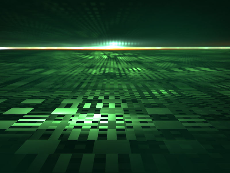 数据空间背景图案